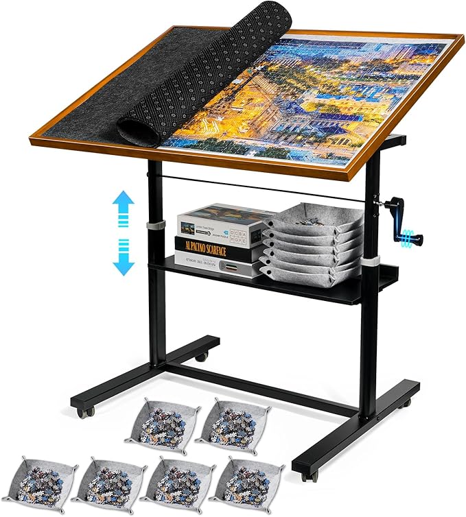 a 1500 piece puzzle table